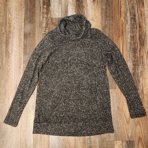 Flamingo Funnel Neck Sweater